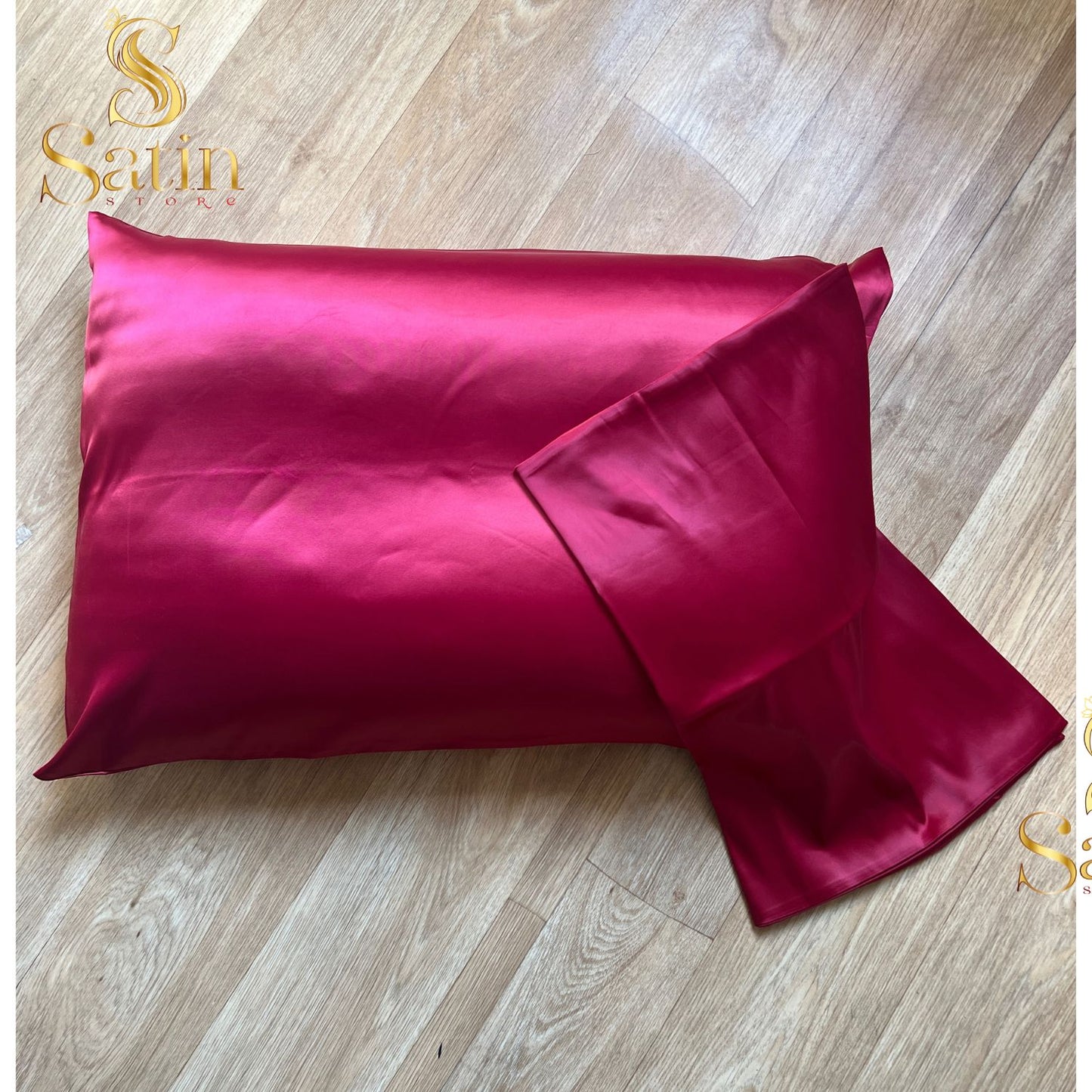 Satin pillowcase cover ( single piece)