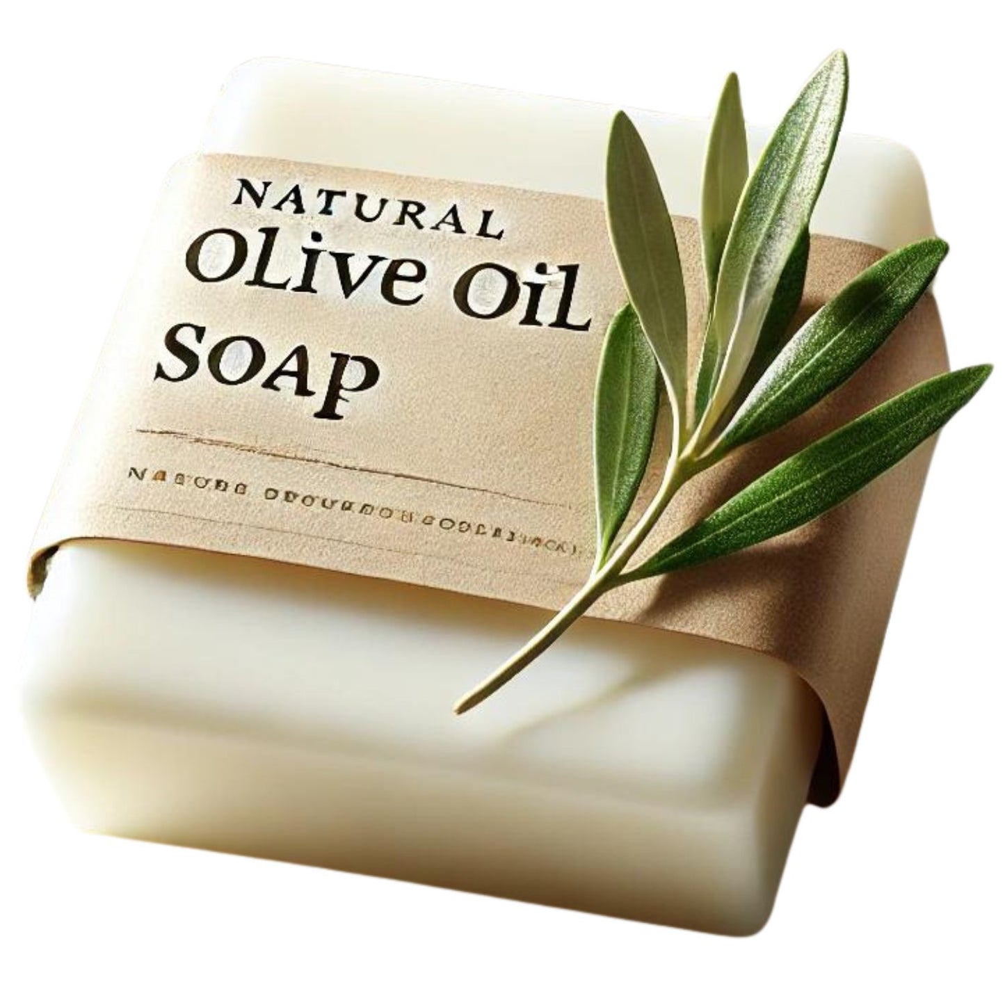 Pure plain olive oil soap for skin glow