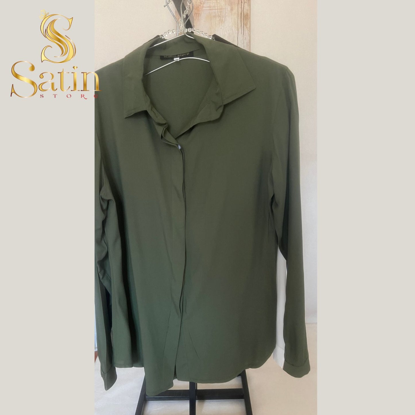 cotton viscose chemise