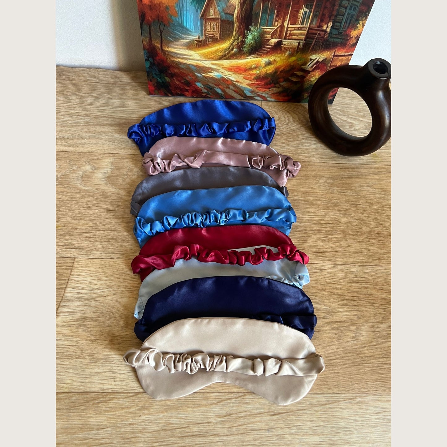 satin deep sleep mask ( one piece only)