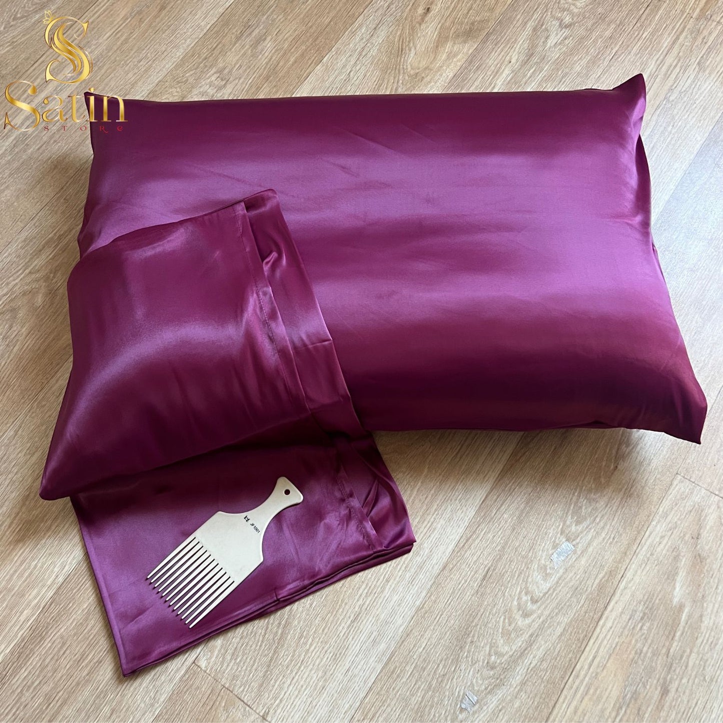 Satin pillowcase cover ( single piece)