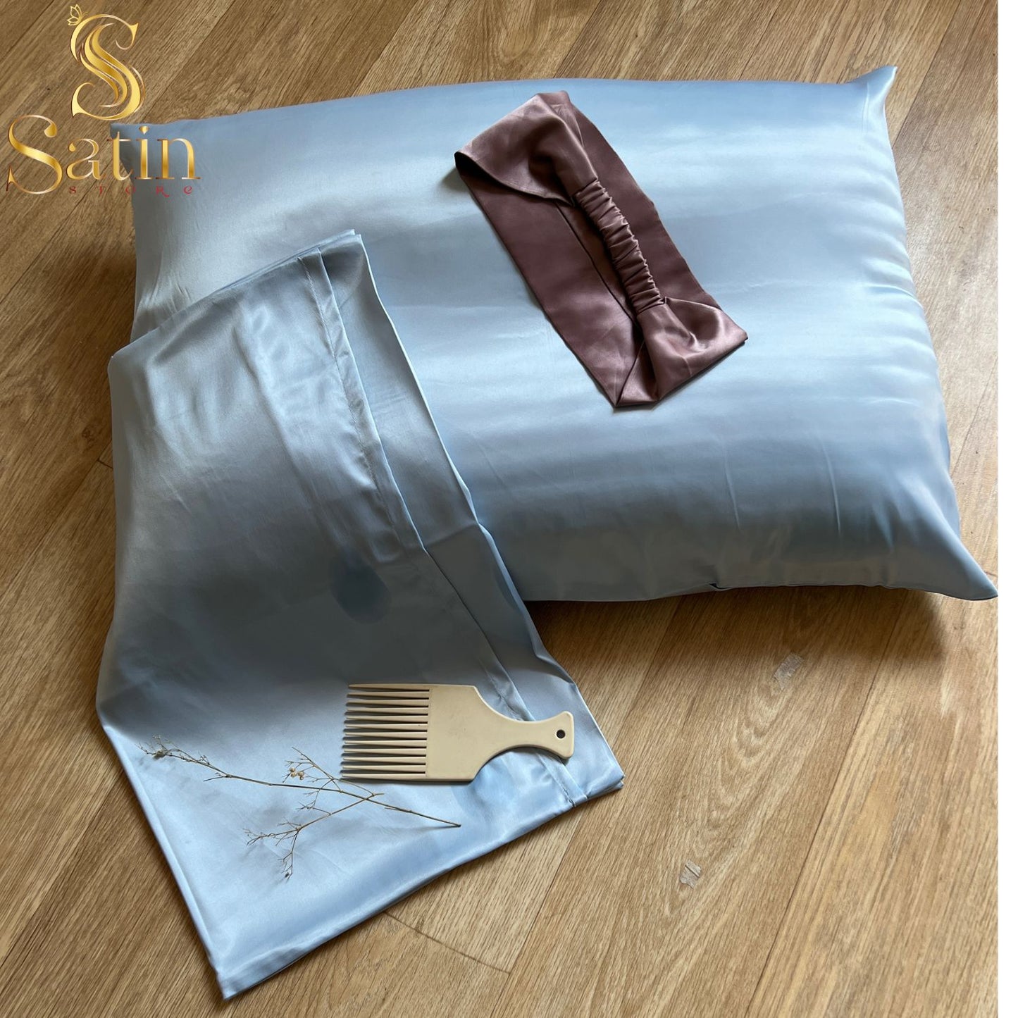 Satin pillowcase cover ( single piece)