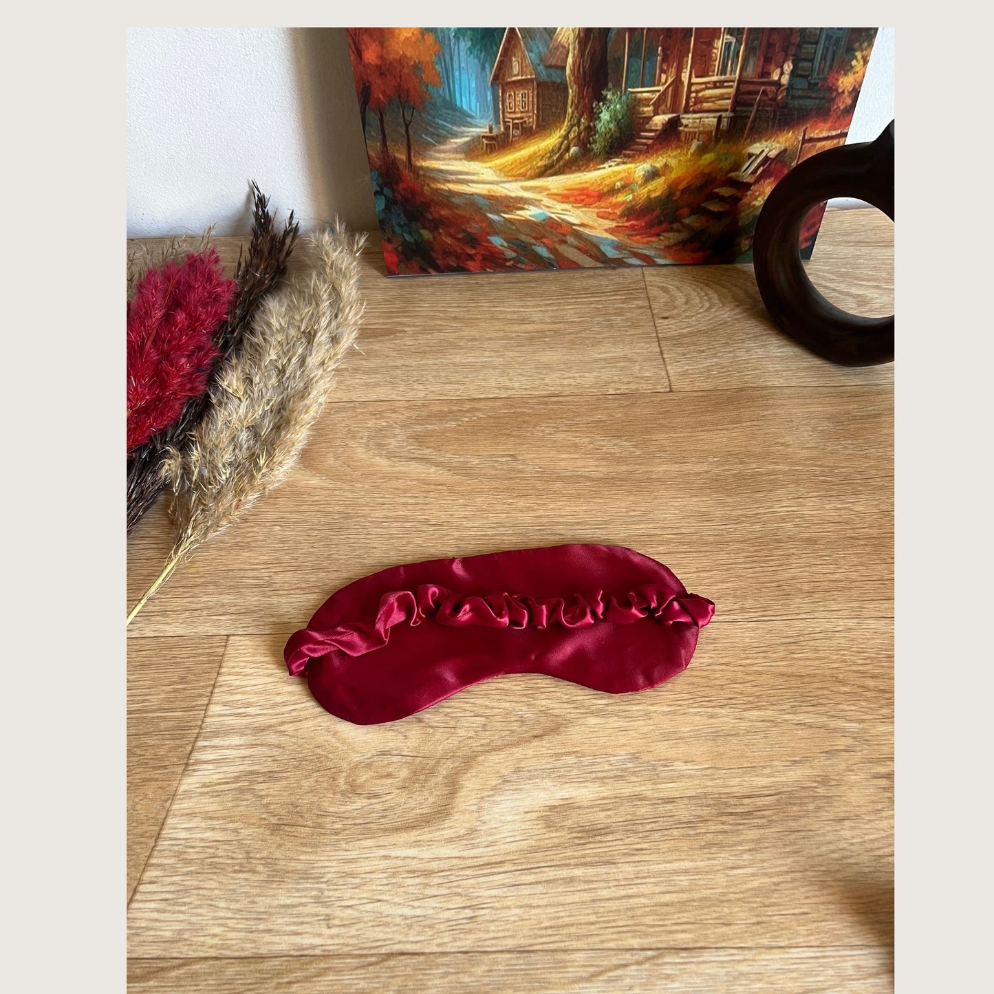 satin deep sleep mask ( one piece only)