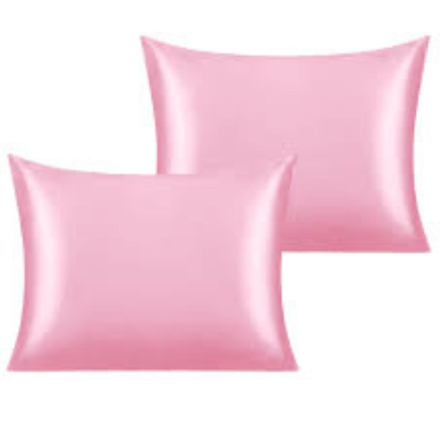 double satin pillowcasea (2 pieces)