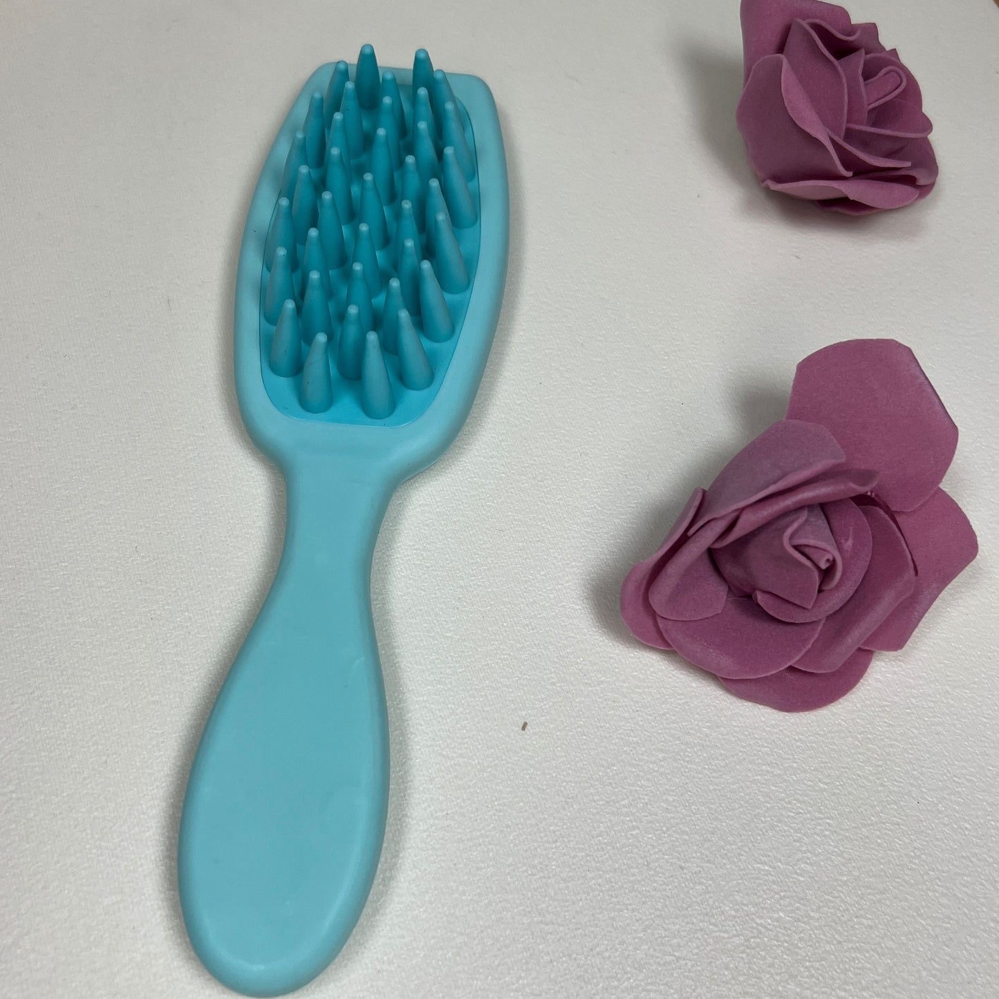 Multi-colored Hairbrush & Massage Shampoo Brush