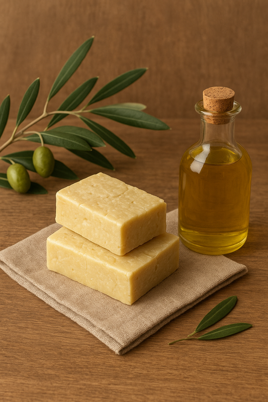 Natural Olive Oil Soap | Twin Pack قطعتين من صابون زيت زيتون طبيعي