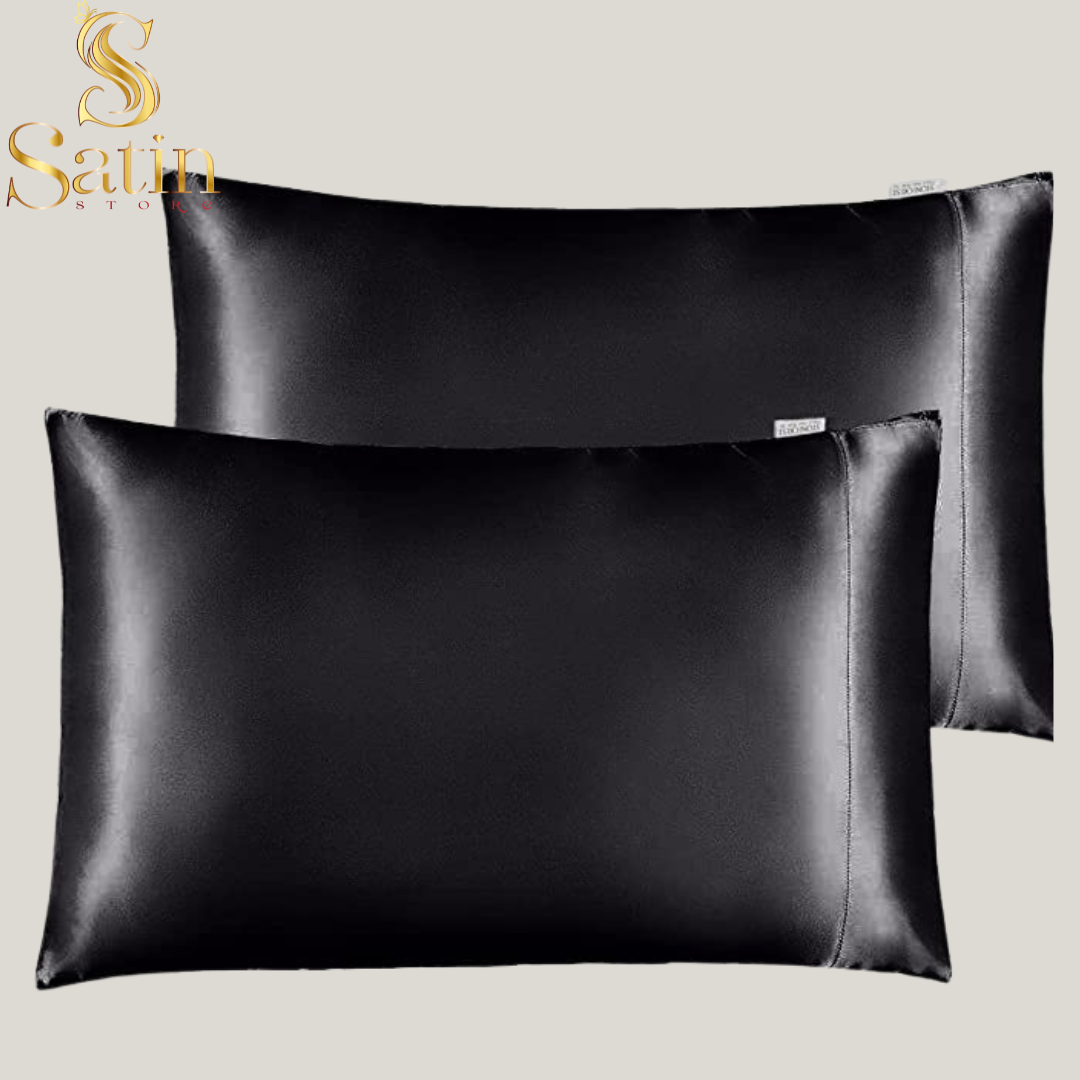 double satin pillowcasea (2 pieces)