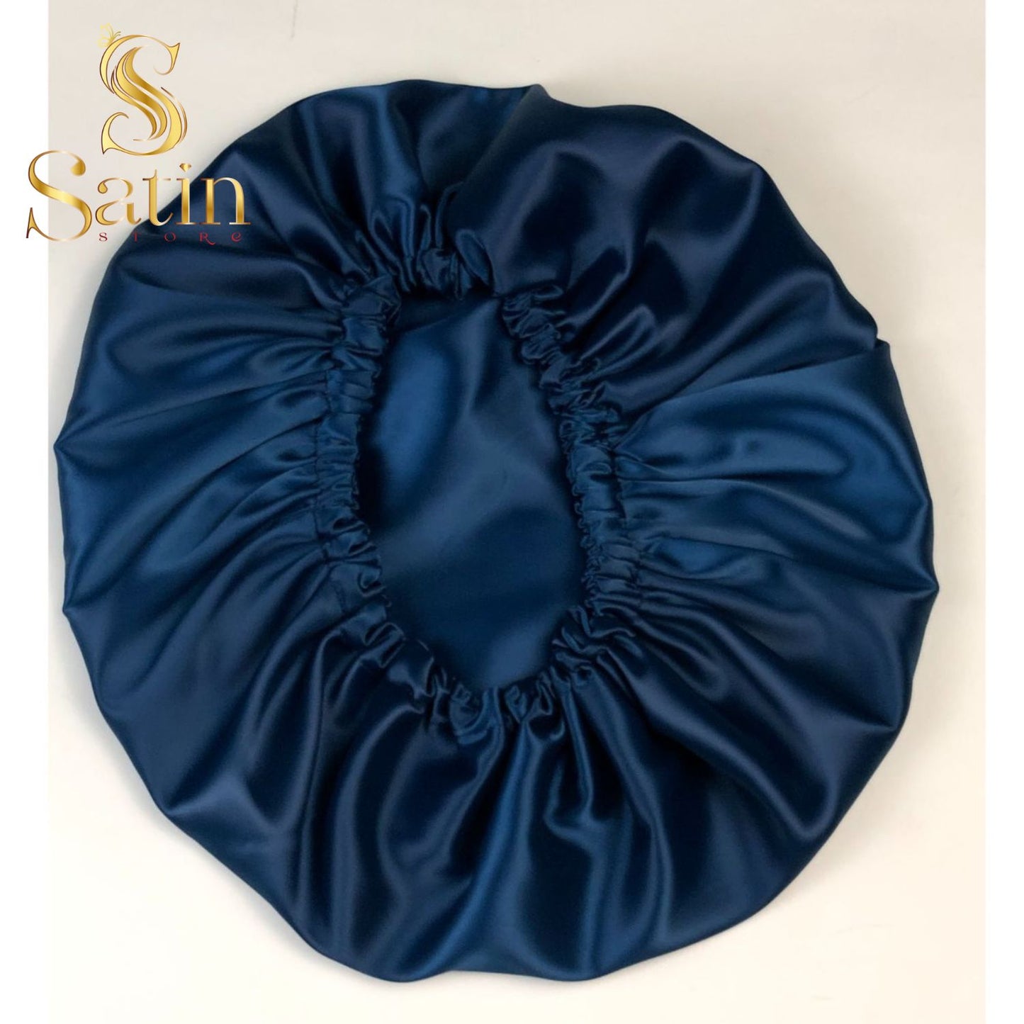 curly hair satin bonnet one layered