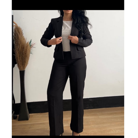 flare leg suit