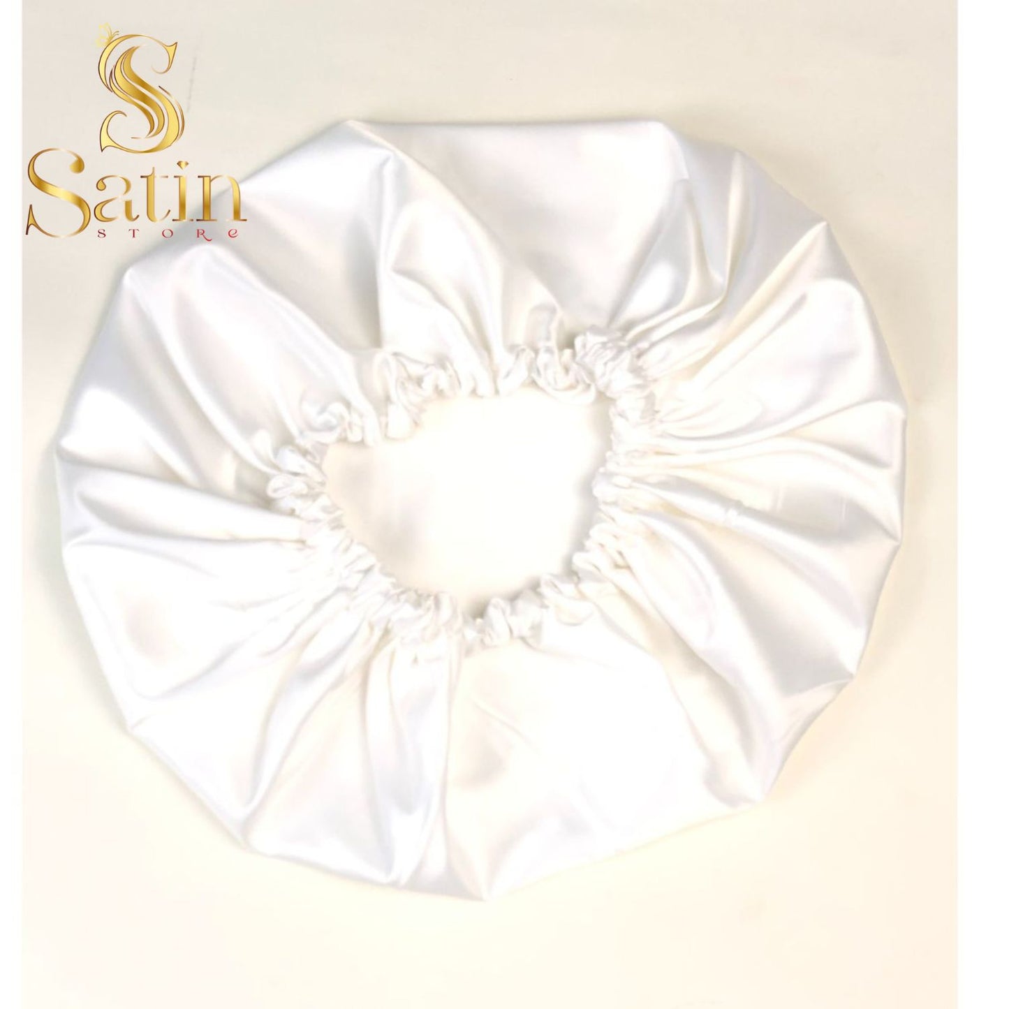 curly hair satin bonnet double layered