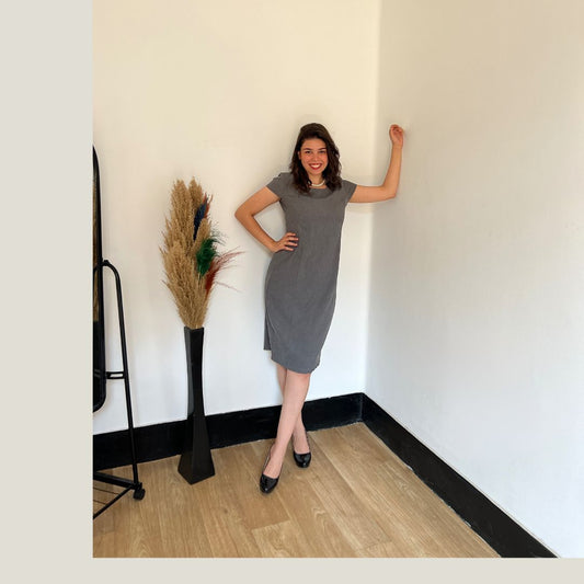 FORMAL LINEN DRESS