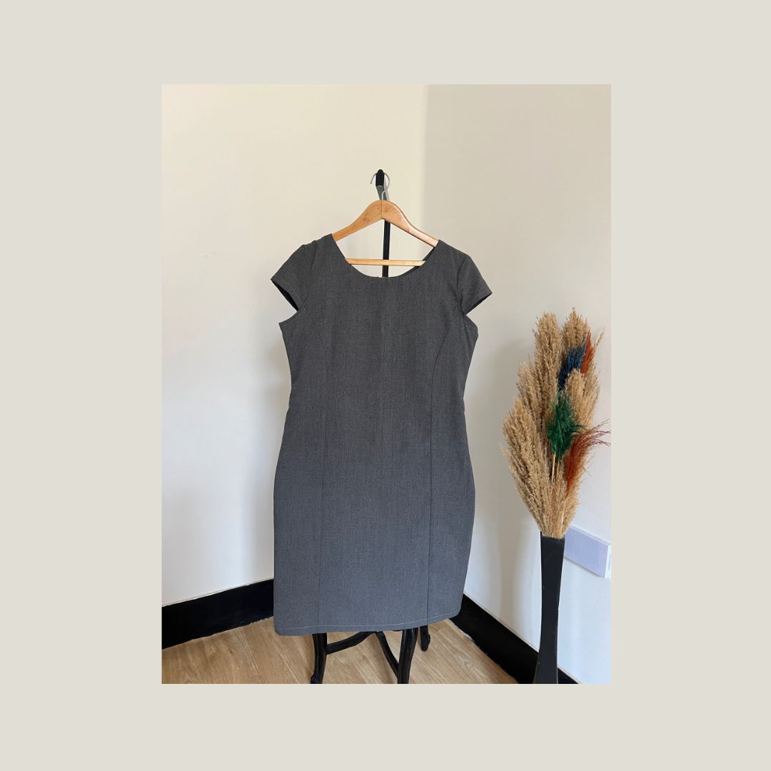 FORMAL LINEN DRESS