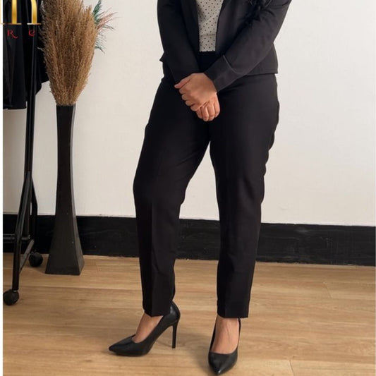 “Womens Regular Fit Formal Pants with Lycra – Comfortable and Stylish”