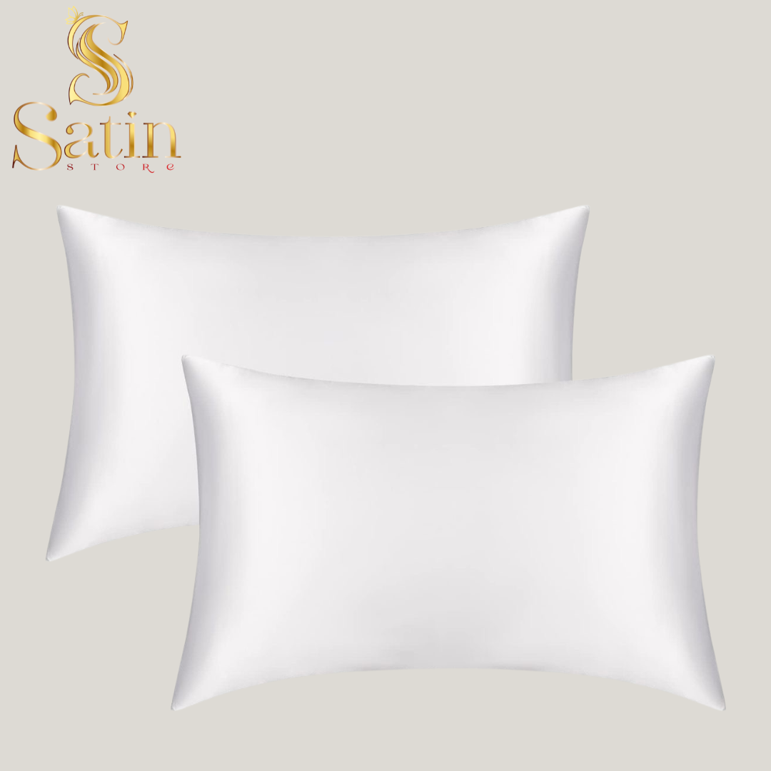 double satin pillowcasea (2 pieces)