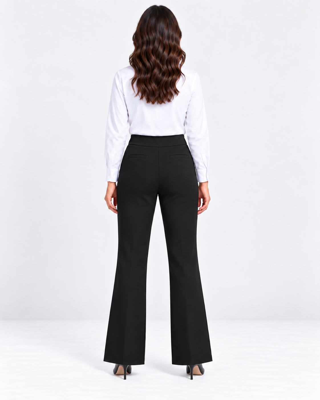 Charleston Black Formal Pants – Regular Fit