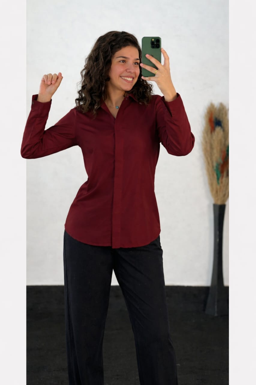 شيميز - ملمس قطنى لا يحتاج الى مكواة