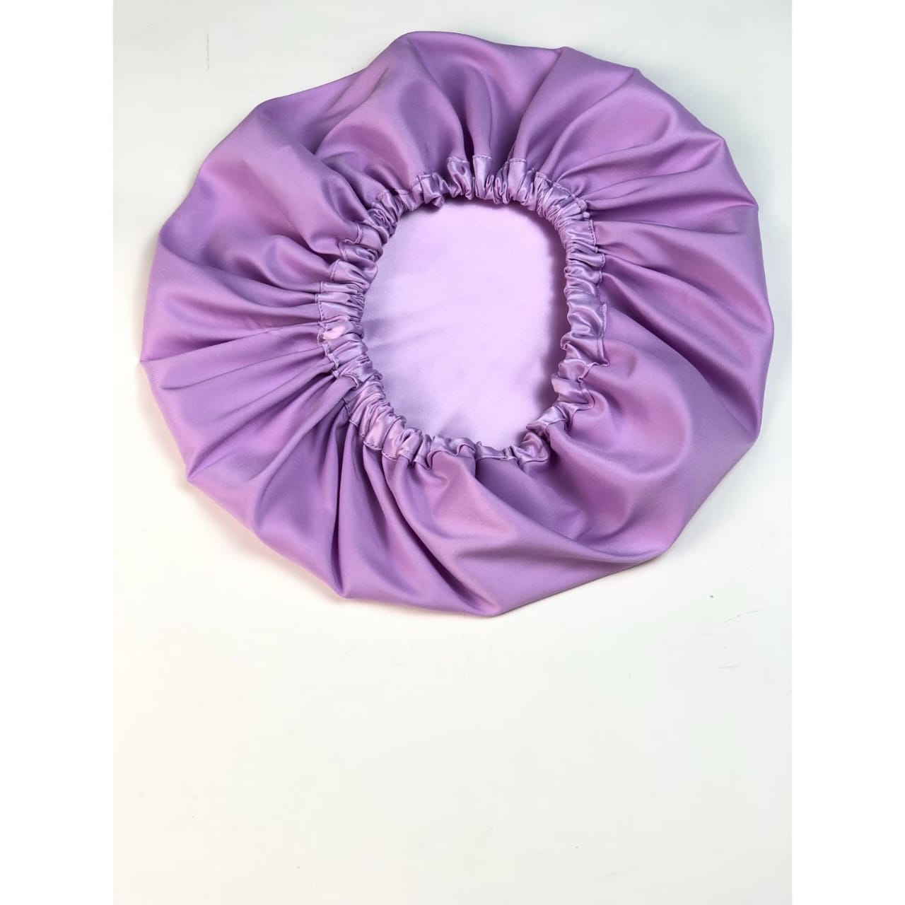 curly hair satin bonnet one layered