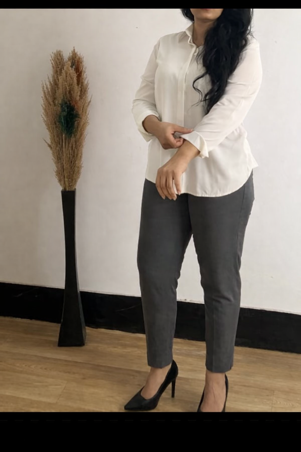 cotton viscose chemise